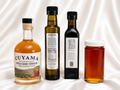 4 Pack Special | EVOO and Balsamic 8 oz each| ACV 12.5 OZ | Jar of Wild Flower Honey 12 OZ