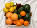 West Coast Mix Fruit Box | 10 lb Seasonal Farm Box + Local Honey